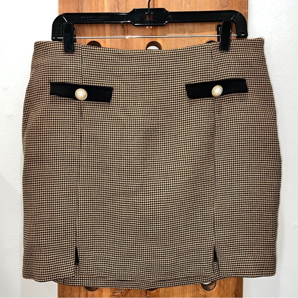 Majorelle Gemma Skirt In Black and Copper - Picture 9 of 15